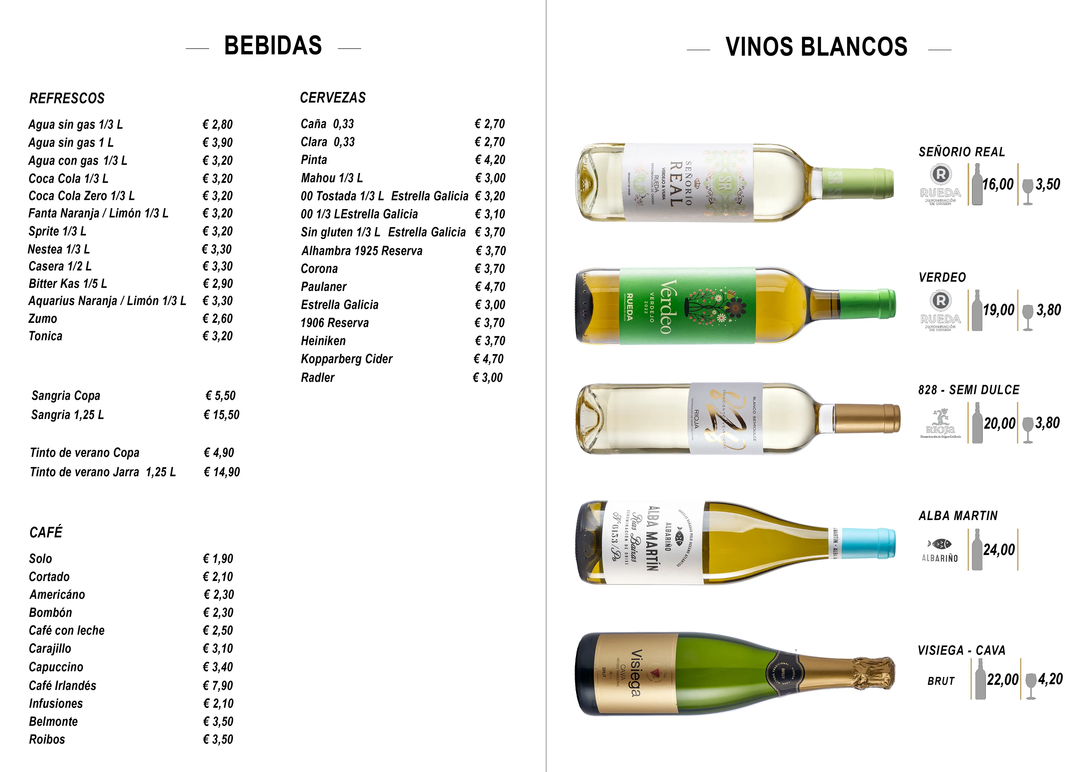 Bebidas
