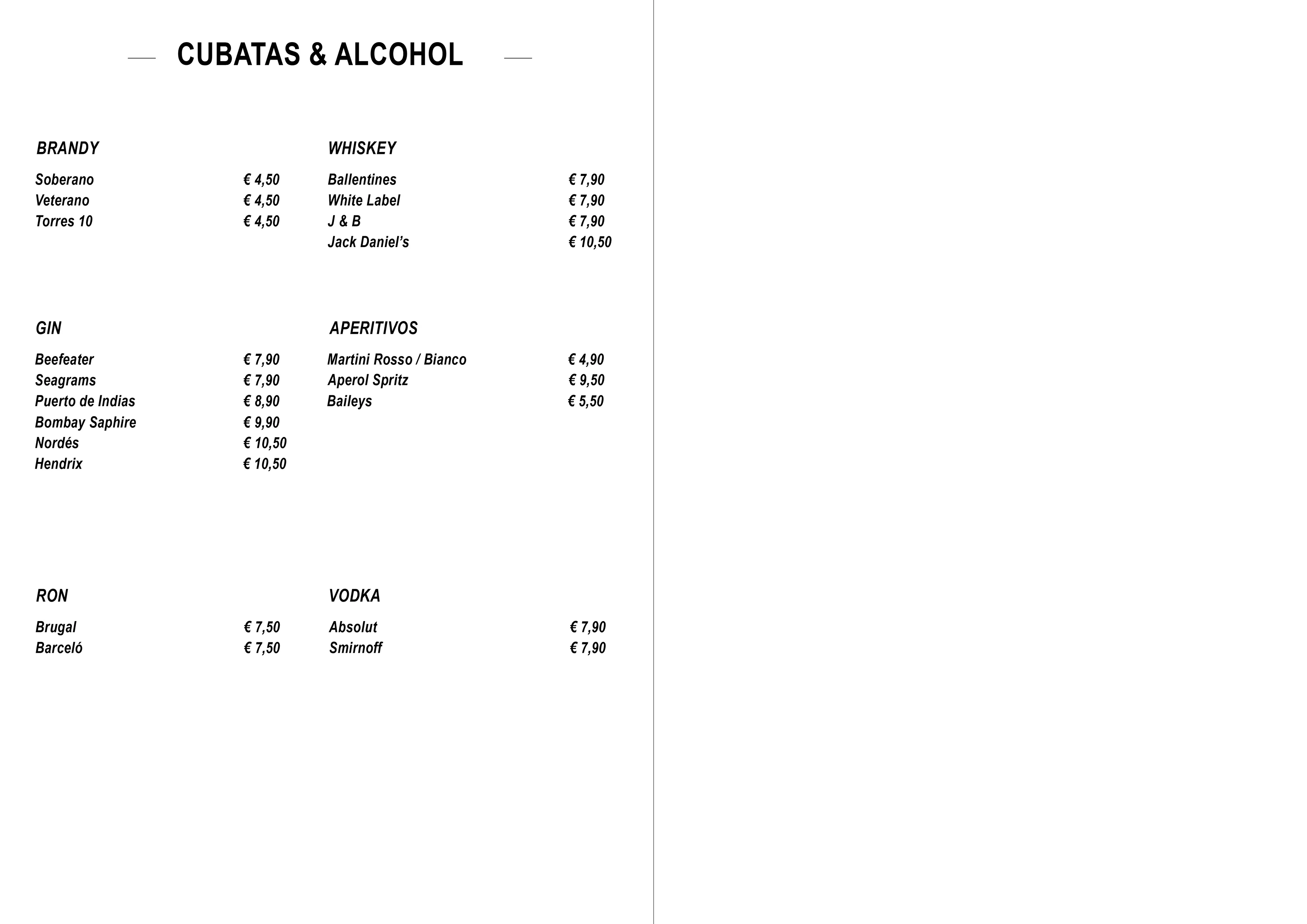 Alcoholes